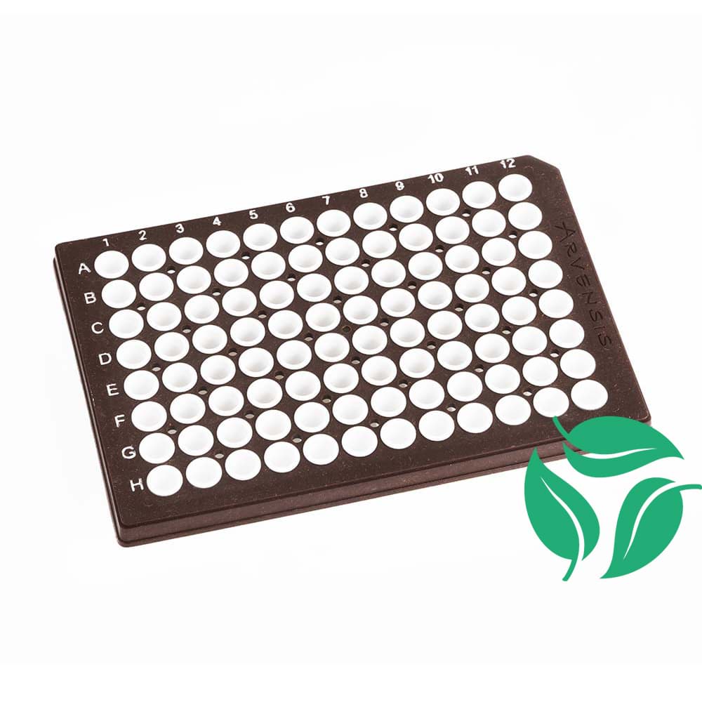 Armadillo 384-Well PCR Plate, Clear Frame, Clear Wells, Barcode