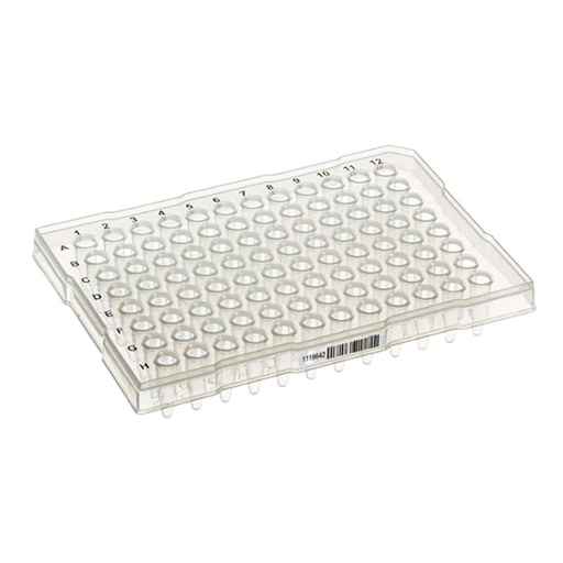 [GEN - WB 1100BCS] AmpliStar-II Semi-Skirted (ABI-type) 96-well PCR Plate, Barcoded
