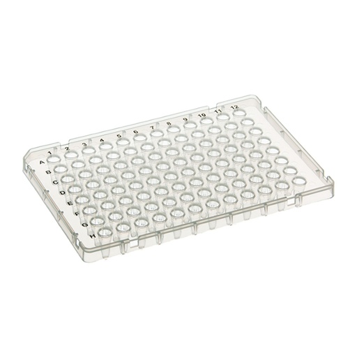 [GEN - WB 1900WS] AmpliStar-II Semi-Skirted, Raised Rim, Low Profile (FAST-type) 96-well PCR Plate, White
