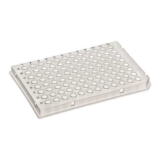 [GEN - WB 9-3441] AmpliStar Rigid Frame 384-well PCR Plate, Black frame, Ultra-white wells 