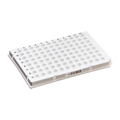 [GEN - WB 3887WS] AmpliStar-II Semi-Skirted, Low Profile (LightCycler type) 96-well PCR Plate, White