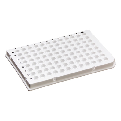 [GEN - WB 9-3397] AmpliStar Rigid Frame Skirted Low Profile 96-well PCR Plate, Black frame, White wells