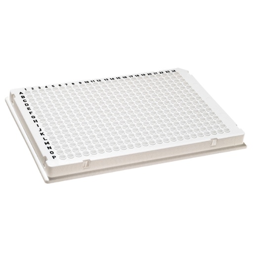 [GEN - WB 9-3398] AmpliStar Rigid Frame Skirted Low Profile 96-well PCR Plate, Black frame, Ultra-white wells 