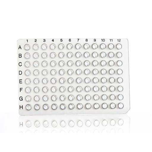 [GEN - WB 2-3120] AmpliStar 96 Well Non-skirted QPCR Plate, White, Black-lettered