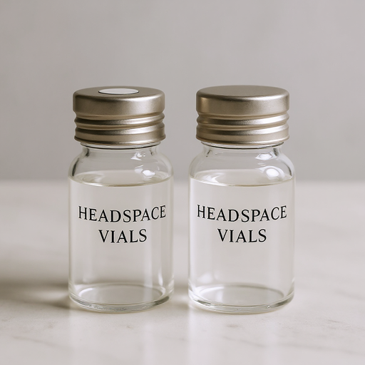 [NA100C10] Clear Crimp Top Vial- Round Bottom, Bevelled